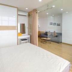 Апартаменты Sunrise Ocean View Apartment Студия с различными типами кроватей фото 18