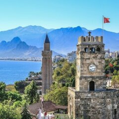 La Boutique Hotel Antalya-Adults Only Турция, Анталья - 10 отзывов об отеле, цены и фото номеров - забронировать отель La Boutique Hotel Antalya-Adults Only онлайн приотельная территория фото 2