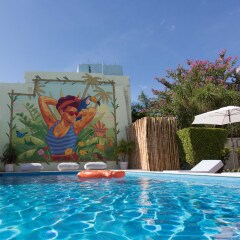 Отель Kin Mayab Cancun Мексика, Канкун - отзывы, цены и фото номеров - забронировать отель Kin Mayab Cancun онлайн бассейн фото 3