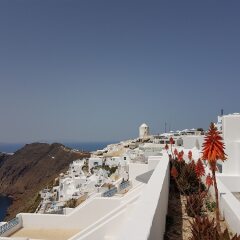 Отель Heliotopos Hotel Греция, Остров Санторини - отзывы, цены и фото номеров - забронировать отель Heliotopos Hotel онлайн приотельная территория фото 2