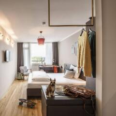 Апартаменты Apartments Lindwurm70 Мюнхен комната для гостей фото 2