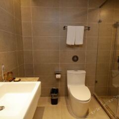 Отель Home Inn Plus (Xi'an South Second Ring 4th Gaoxin Road) Китай, Сиань - отзывы, цены и фото номеров - забронировать отель Home Inn Plus (Xi'an South Second Ring 4th Gaoxin Road) онлайн ванная фото 2