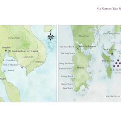 Отель Six Senses Yao Noi ванная