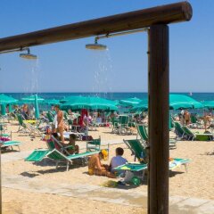 Отель Villaggio Turistico Internazionale Порто Реканати пляж фото 2