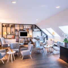 Отель Crowne Plaza Berlin - Potsdamer Platz комната для гостей