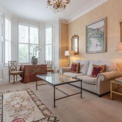 Апартаменты Elegant Apartment In Central Kensington Лондон комната для гостей фото 5