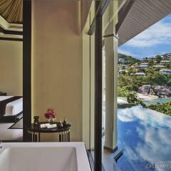 Отель Banyan Tree Samui Таиланд, Самуи - 10 отзывов об отеле, цены и фото номеров - забронировать отель Banyan Tree Samui онлайн ванная