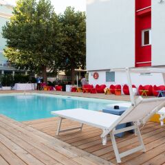 Hotel Rainbow Римини бассейн фото 3