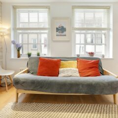 Апартаменты Boho Apartment in the Lanes комната для гостей фото 4