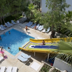 Отель Larissa Side Beach Club - All Inclusive бассейн