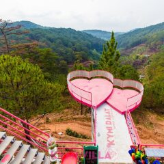 Отель Kymi Villa Da Lat Далат приотельная территория