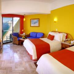 Copacabana Beach Hotel Acapulco комната для гостей фото 4