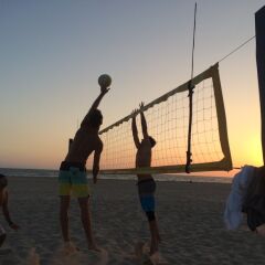Отель Sandy Beach Resort Албания, Голем - отзывы, цены и фото номеров - забронировать отель Sandy Beach Resort онлайн приотельная территория
