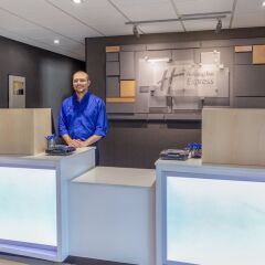 Отель Holiday Inn Express Ex I-71 / OH State Fair / Expo Center США, Колумбус - отзывы, цены и фото номеров - забронировать отель Holiday Inn Express Ex I-71 / OH State Fair / Expo Center онлайн