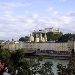 Отель Sacher Salzburg Зальцбург балкон