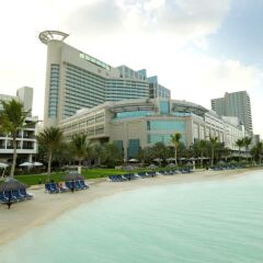 Отель Beach Rotana ОАЭ, Абу-Даби - 1 отзыв об отеле, цены и фото номеров - забронировать отель Beach Rotana онлайн пляж фото 2