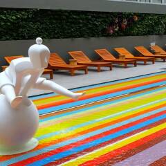 Отель ibis Styles Bangkok Khaosan Viengtai бассейн фото 4
