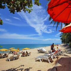 Отель Samui Sense Beach Resort пляж
