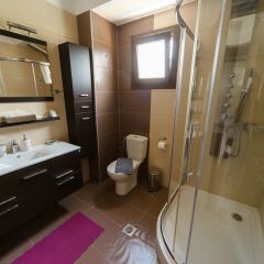 Отель Hanioti Hotel Греция, Ханиотис - отзывы, цены и фото номеров - забронировать отель Hanioti Hotel онлайн ванная