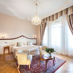 Отель Grand Hotel Rimini Италия, Римини - 4 отзыва об отеле, цены и фото номеров - забронировать отель Grand Hotel Rimini онлайн комната для гостей фото 4