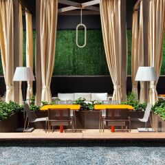 Отель Sheraton Grand Los Angeles бассейн
