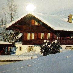 Отель Gstaad - Amazing Lake Chalet парковка