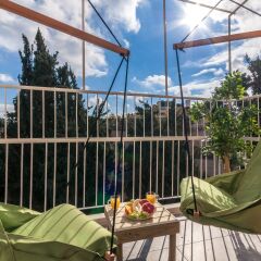 Sweet Inn Apartments - Ben Maimon 19 Израиль, Иерусалим - отзывы, цены и фото номеров - забронировать отель Sweet Inn Apartments - Ben Maimon 19 онлайн балкон