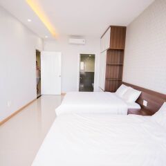 Отель SunEx Luxury Apartment Вьетнам, Вунгтау - отзывы, цены и фото номеров - забронировать отель SunEx Luxury Apartment онлайн комната для гостей фото 4