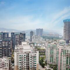 Отель The Langham, Shenzhen Китай, Шэньчжэнь - отзывы, цены и фото номеров - забронировать отель The Langham, Shenzhen онлайн балкон