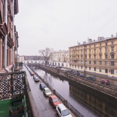 Отель Italian Rooms on Griboedova 35 Санкт-Петербург балкон