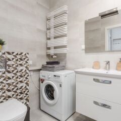 Отель Chill Apartment Польша, Варшава - отзывы, цены и фото номеров - забронировать отель Chill Apartment онлайн ванная фото 2