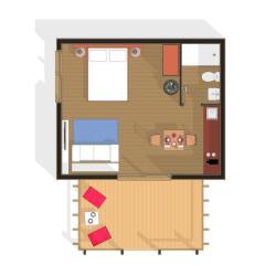 Отель Cocoon Eco Design Lodges комната для гостей фото 5