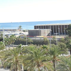 Отель Eurohotel Diagonal Port (ex Rafaelhoteles) пляж
