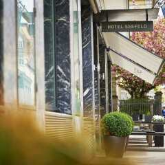Sorell Hotel Seefeld вид на фасад