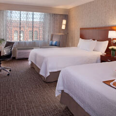 Отель Courtyard by Marriott Tacoma Downtown США, Такома - отзывы, цены и фото номеров - забронировать отель Courtyard by Marriott Tacoma Downtown онлайн комната для гостей фото 4