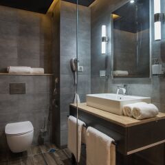 Отель Algara Beach Hotel - All Inclusive Болгария, Кранево - отзывы, цены и фото номеров - забронировать отель Algara Beach Hotel - All Inclusive онлайн ванная фото 2