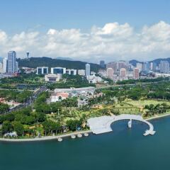 Отель Lakeside Hotel Xiamen Airline Китай, Сямынь - отзывы, цены и фото номеров - забронировать отель Lakeside Hotel Xiamen Airline онлайн пляж фото 2