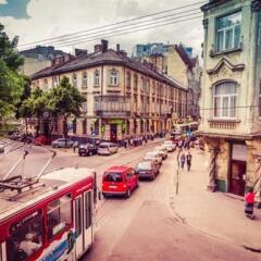 Apart-Hotel City Center Contrabas Львов балкон