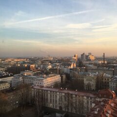 Отель Hampton by Hilton Warsaw City Centre балкон