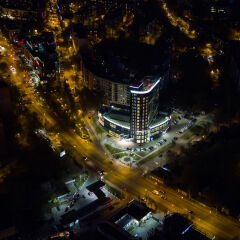 Отель Hampton by Hilton Nizhny Novgorod Нижний Новгород приотельная территория