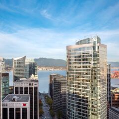 Отель Hyatt Regency Vancouver Канада, Ванкувер - 2 отзыва об отеле, цены и фото номеров - забронировать отель Hyatt Regency Vancouver онлайн комната для гостей фото 5