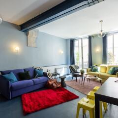 Отель Luxury 3 Bedroom 2 Bathroom Loft - Louvre Museum Париж детские мероприятия фото 2