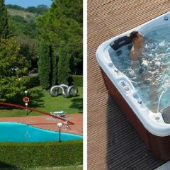 Отель Albornoz Palace Hotel Spoleto Италия, Сполето - отзывы, цены и фото номеров - забронировать отель Albornoz Palace Hotel Spoleto онлайн бассейн фото 2
