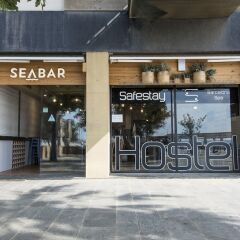 Отель Safestay Barcelona Sea вид на фасад
