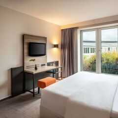 Sheraton Duesseldorf Airport Hotel комната для гостей фото 10