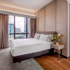 Отель Fraser Residence Orchard, Singapore Сингапур, Сингапур - отзывы, цены и фото номеров - забронировать отель Fraser Residence Orchard, Singapore онлайн комната для гостей фото 5