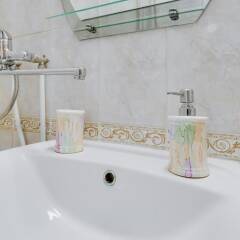 Апартаменты Apartment on Yuriya Gagarina 14 ванная