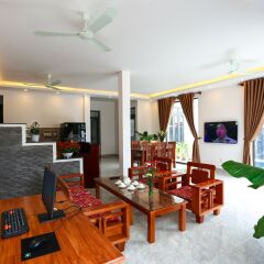 Отель An Bang Beach Dolphin Homestay Hoi An интерьер отеля фото 2