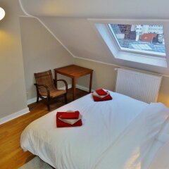 Отель Train Flat Apartment Brussels Бельгия, Брюссель - отзывы, цены и фото номеров - забронировать отель Train Flat Apartment Brussels онлайн комната для гостей фото 3