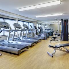 Отель Crowne Plaza San Jose-Silicon Valley фитнесс-зал фото 2